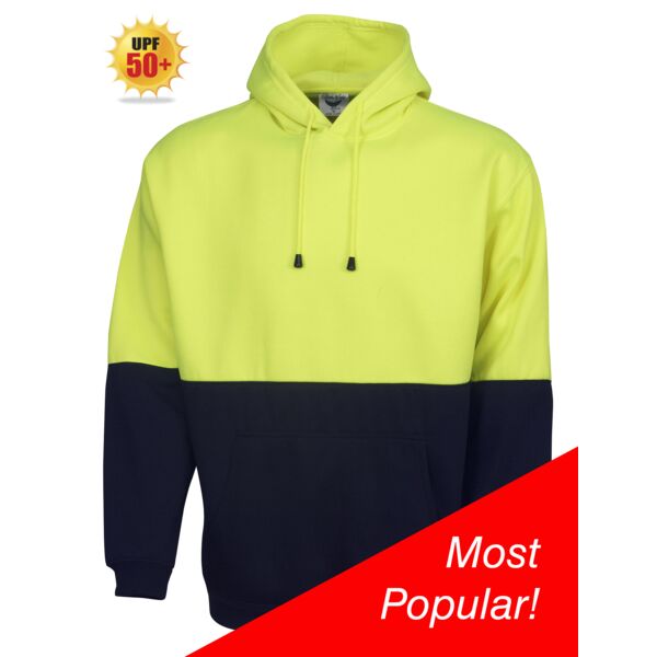 Hi Viz Hoodie With Pouch Thumbnail
