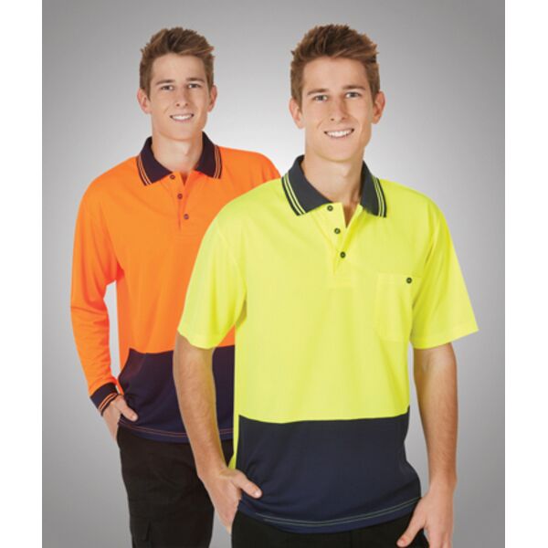 Hi-Viz Lightweight Cooldry Polo Short Sleeve Thumbnail