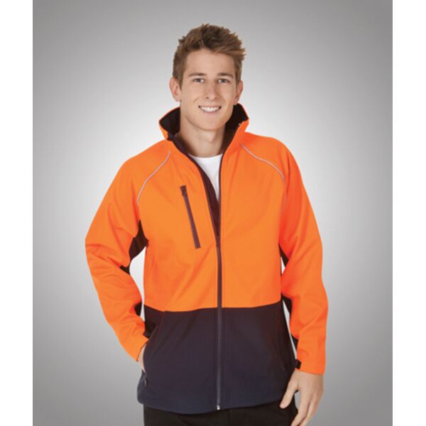 Hi-Viz Soft Shell Jacket Day Use Thumbnail