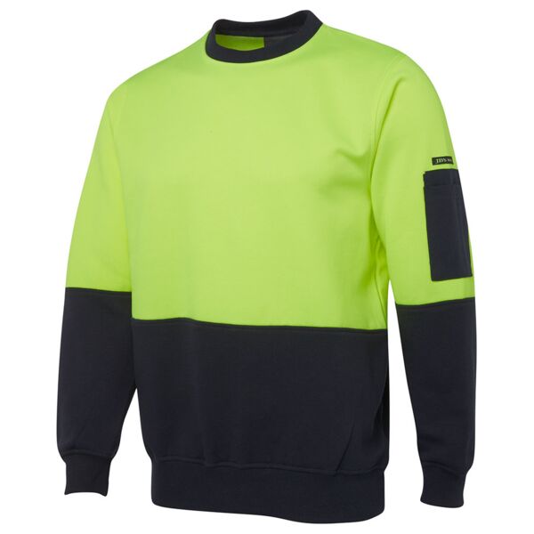 JB's Hi Vis Fleecy Crew Thumbnail