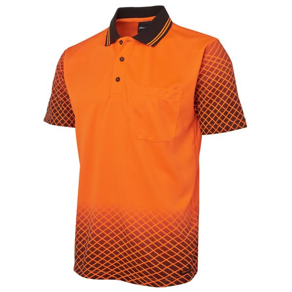 JB's Hi Vis Net Sub Polo Thumbnail