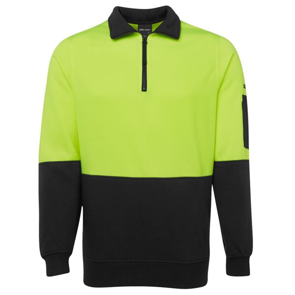 JB's Hi Vis 1/2 Zip Fleecy Thumbnail