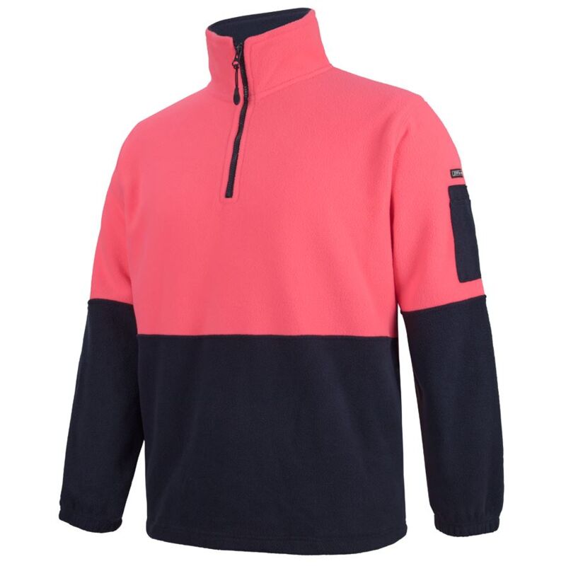 JB's Hi Vis 1/2 Zip Polar Fleece Thumbnail