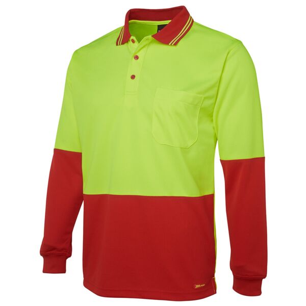 JB's Hi Vis L/S Trad Polo Thumbnail