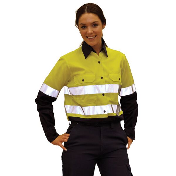 Female Day/Night Long Sleeve Safety Shirt Thumbnail