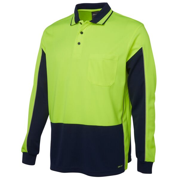 JB's Hi Vis L/S Gap Polo Thumbnail