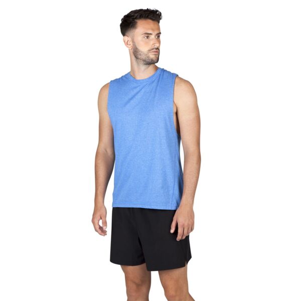 Mens Heather SLEEVELESS Tee Thumbnail