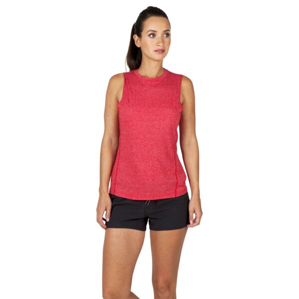 Ladies Heather SLEEVELESS Tee Thumbnail