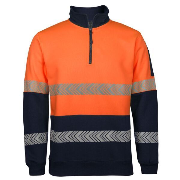 HI VIS ½ ZIP SEGMENTED TAPE FLEECE Thumbnail