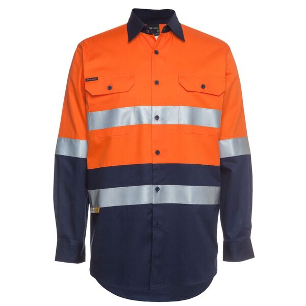 HI VIS (D+N) L/S 190G SHIRT Thumbnail