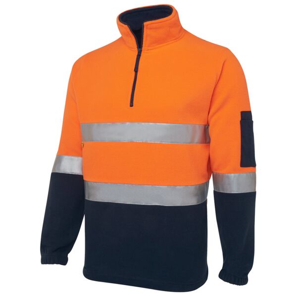 JB's Hi Vis (D+N) 1/2 Zip Polar Fleece Thumbnail