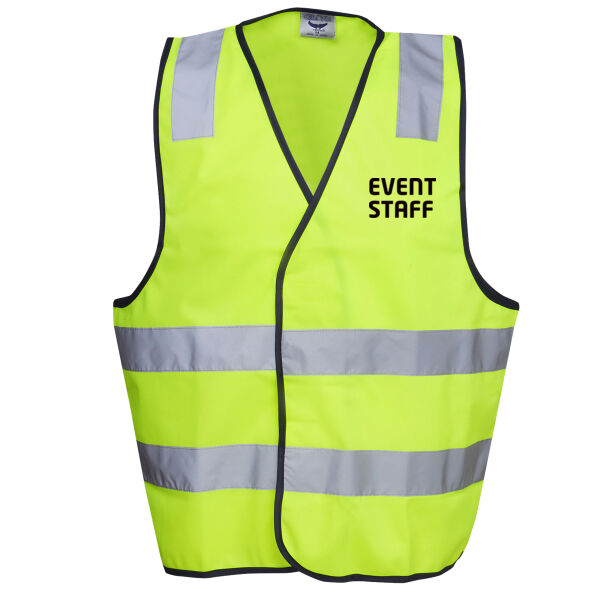 EVENT STAFF DAY/NIGHT VEST - HI-VIZ SAFETY DAY/NIGHT VEST Thumbnail