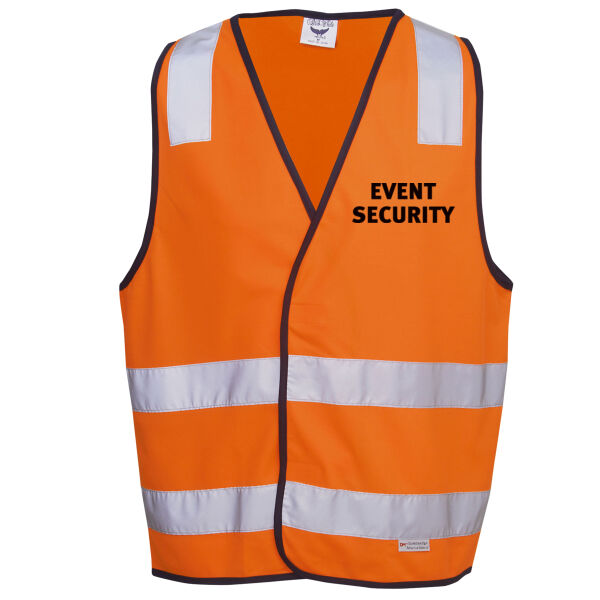 EVENT SECURITY DAY/NIGHT VEST - HI-VIZ SAFETY DAY/NIGHT VEST Thumbnail