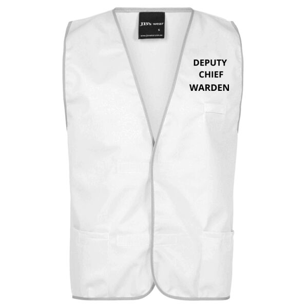 Deputy Chief Warden White Day Vest  Thumbnail