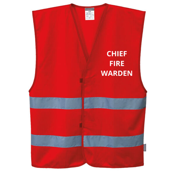 Chief Fire Warden Day/Night Vest Thumbnail