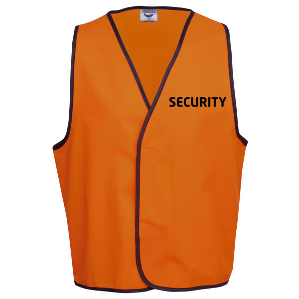 HI-VIZ 'SECURITY' SAFETY DAY or DAY/NIGHT VEST Thumbnail