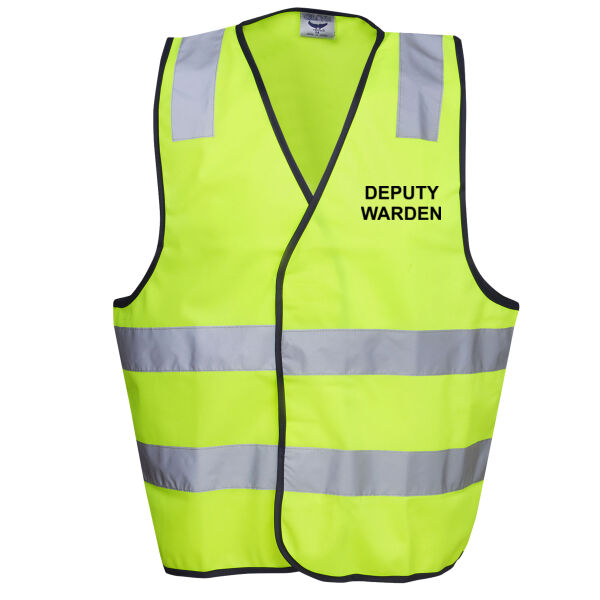 HI-VIZ 'DEPUTY WARDEN' HI-VIZ DAY VEST Thumbnail