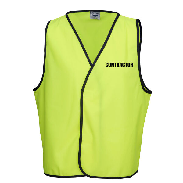 HI-VIZ 'CONTRACTOR' HI-VIZ DAY VEST 2 Thumbnail
