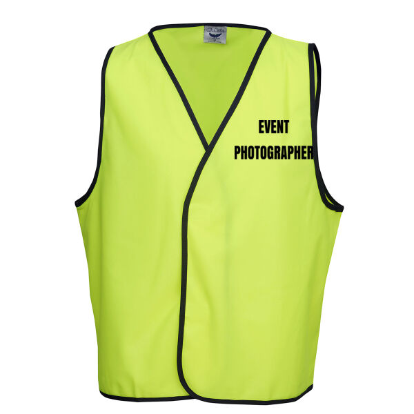 HI-VIZ ' EVENT PHOTOGRAPHER' HI-VIZ DAY VEST Thumbnail