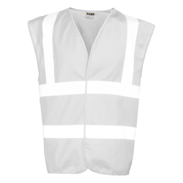 Safety vest white sales
