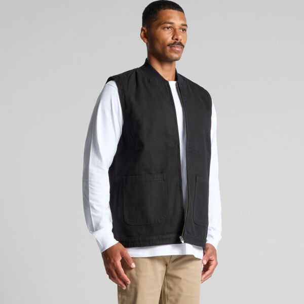 CANVAS HEAVY VEST - 5528 Thumbnail