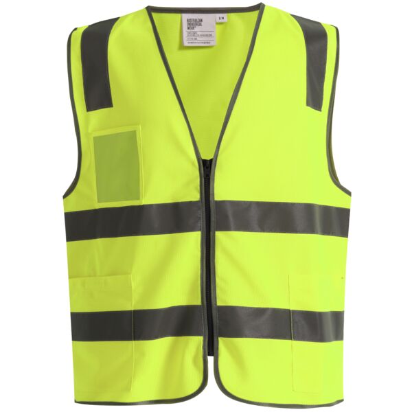 Shiny SW04 Unisex Hi-Vis Safety Vest with ID & Utility Pockets Yellow SW04 SW04 Unisex Hi-Vis Safety Vest with ID & Utility Pockets Yellow Thumbnail
