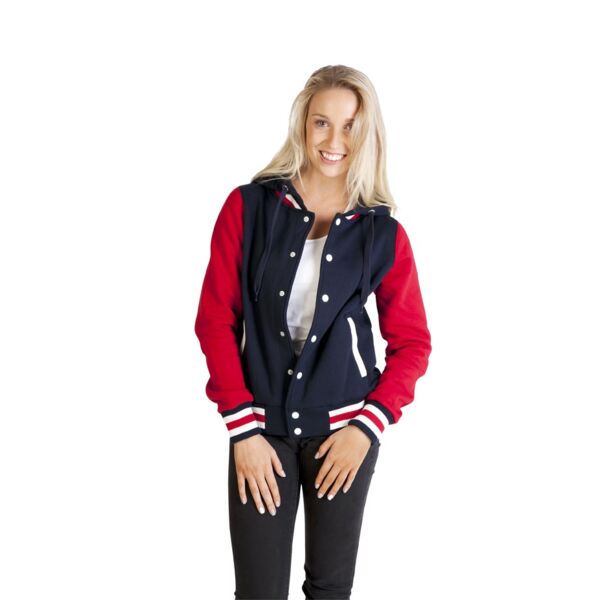 Ladies Varsity Jacket & Hood Thumbnail