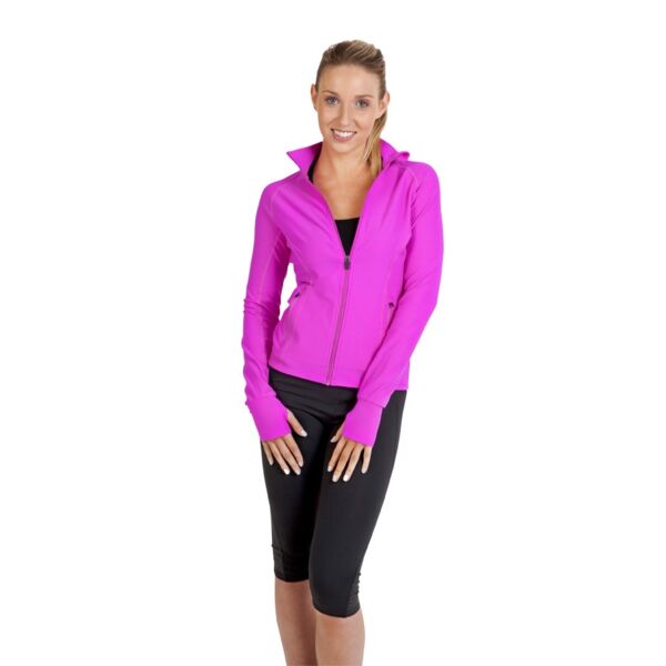 Ladies AVA Nylon/Spandex Jacket Thumbnail