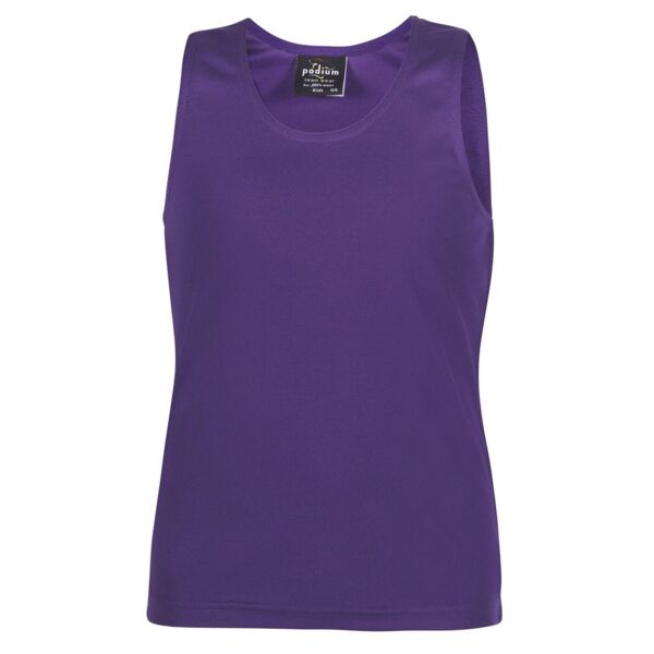 Podium Kids Poly Singlet Thumbnail