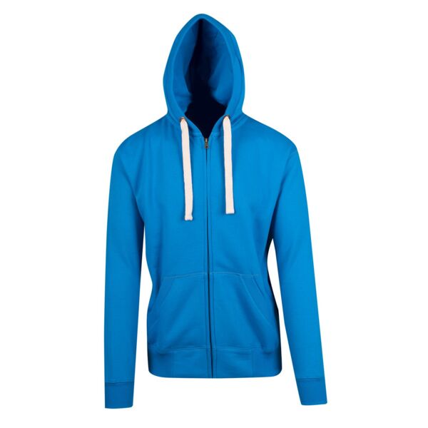 Mens Brushed Heavy Zip Fleece Hoodie Thumbnail