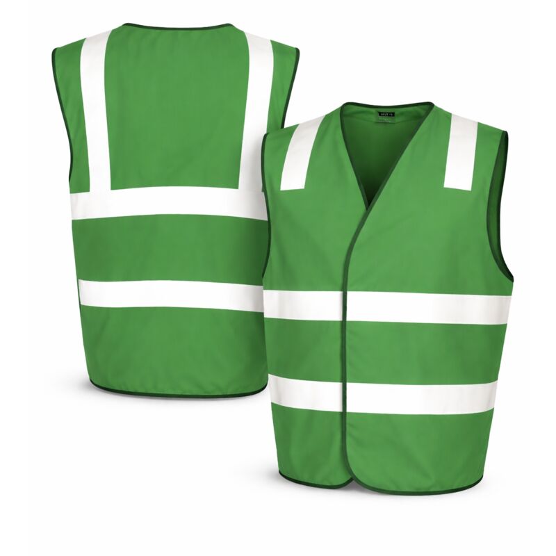 Green Hi-Vis Day/Night Vest - ALWAYS IN STOCK! Thumbnail
