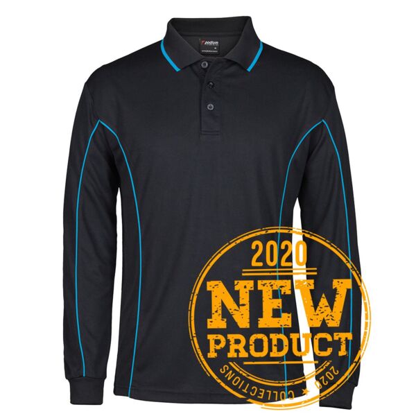 L/S PIPING POLO Thumbnail