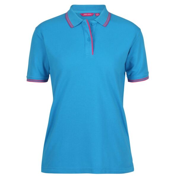 JB's Ladies Contrast Polo Thumbnail