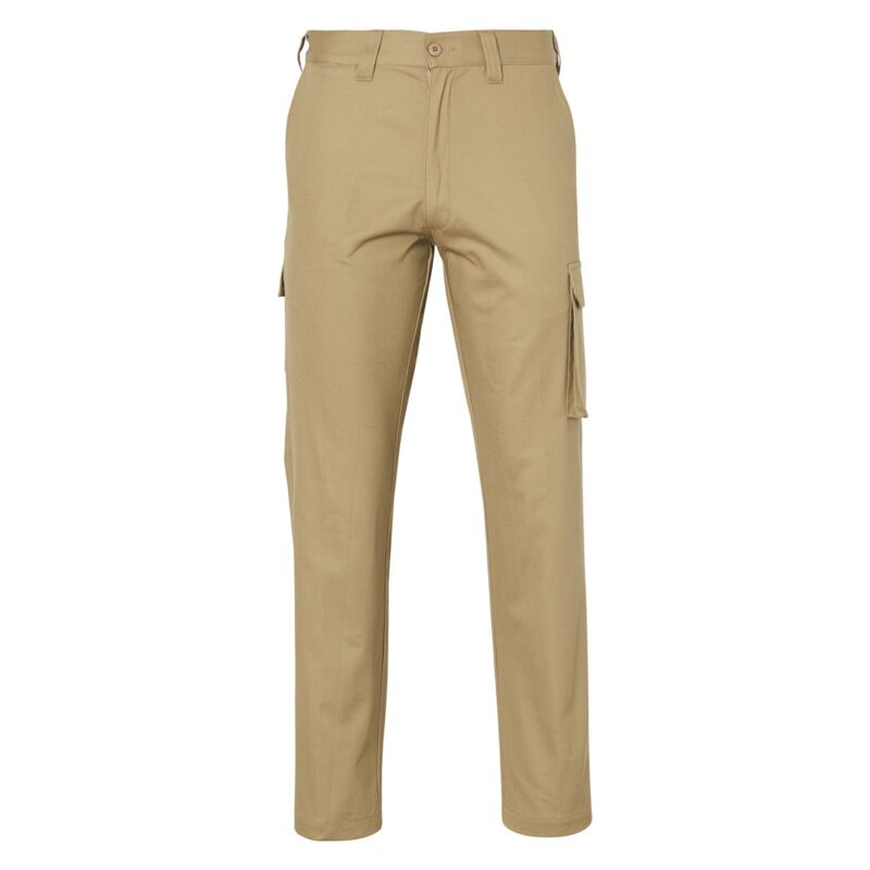 MEN'S HEAVY COTTON PRE-SHRUNK DRILL PANTS Stout Size Thumbnail