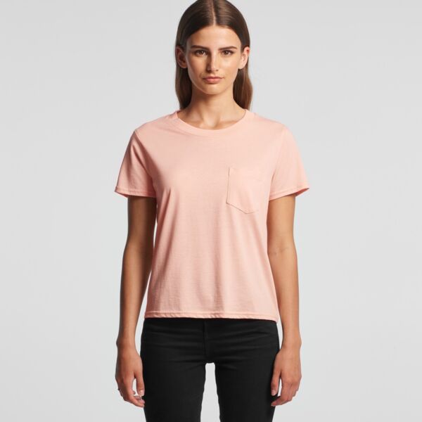 Women's Square Pocket Tee Thumbnail