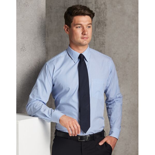 Men's Balance Stripe Long Sleeve Shirt Thumbnail