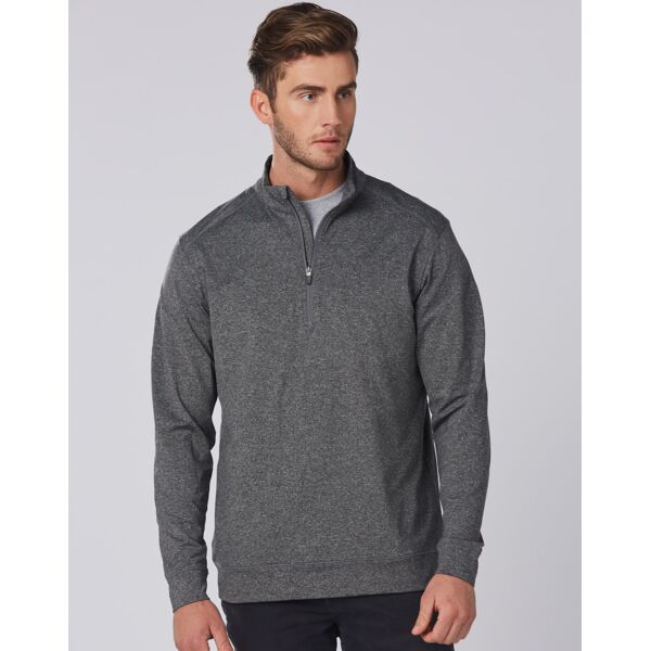 Ultimate Half Zip Long Sleeve Sweat Top- Mens Thumbnail