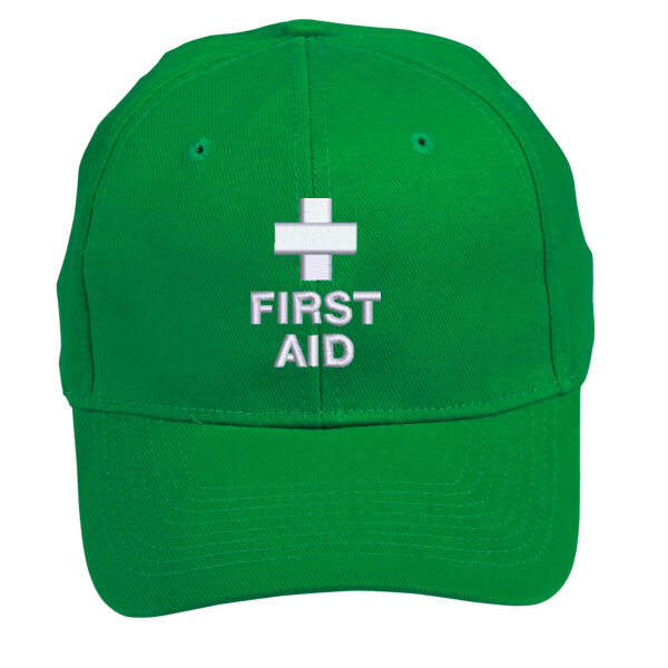 FIRST AID Green Safety Cap Thumbnail