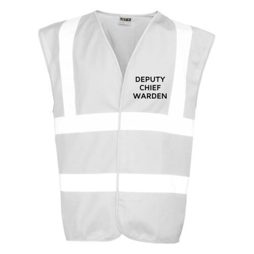 DEPUTY CHIEF WARDEN WHITE DAY/NIGHT VEST DEPUTY CHIEF WARDEN WHITE DAY/NIGHT VEST Thumbnail
