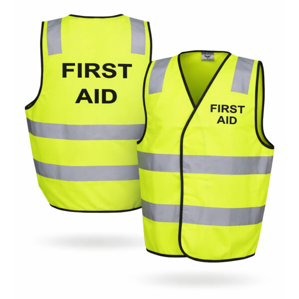 HI-VIZ 'FIRST AID' DAY/NIGHT VEST  Thumbnail