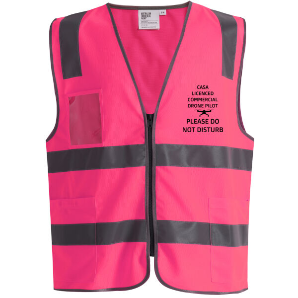 CASA CERTIFIED DRONE PILOT ELITE HI-VIZ DAY/Night VEST  Thumbnail